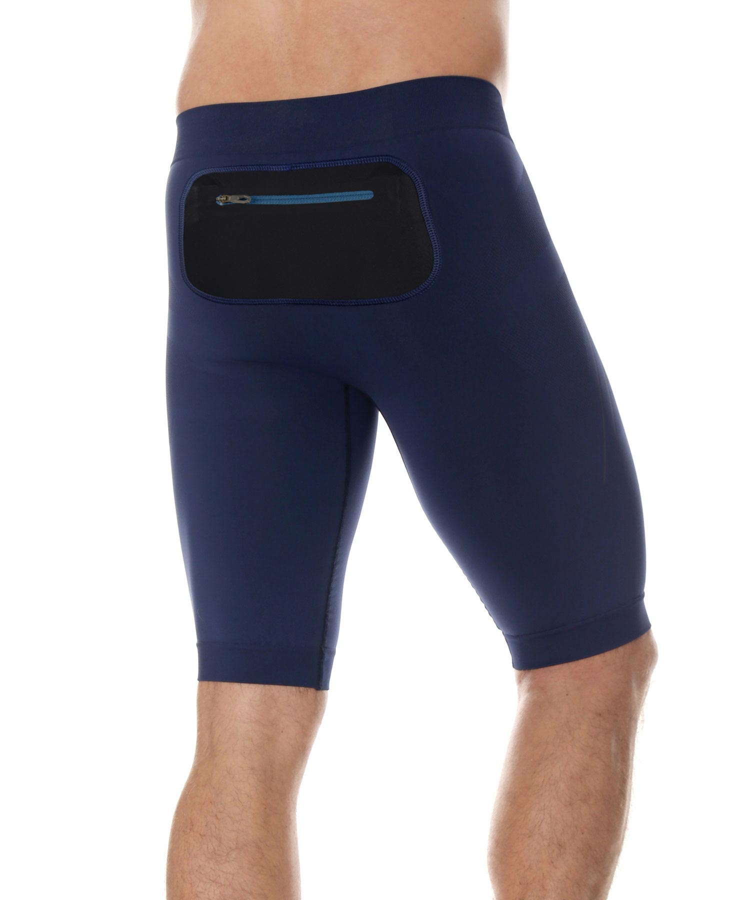 brubeck-athletic-running-force-short-homme-noir-poche image 8
