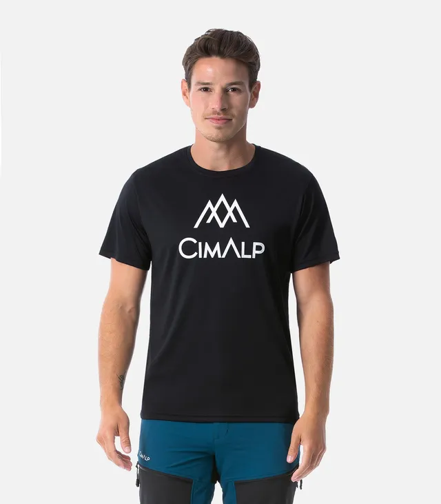 cimalp-impact-h-t-shirt-rando-homme-noir-recycl-respirant image 1