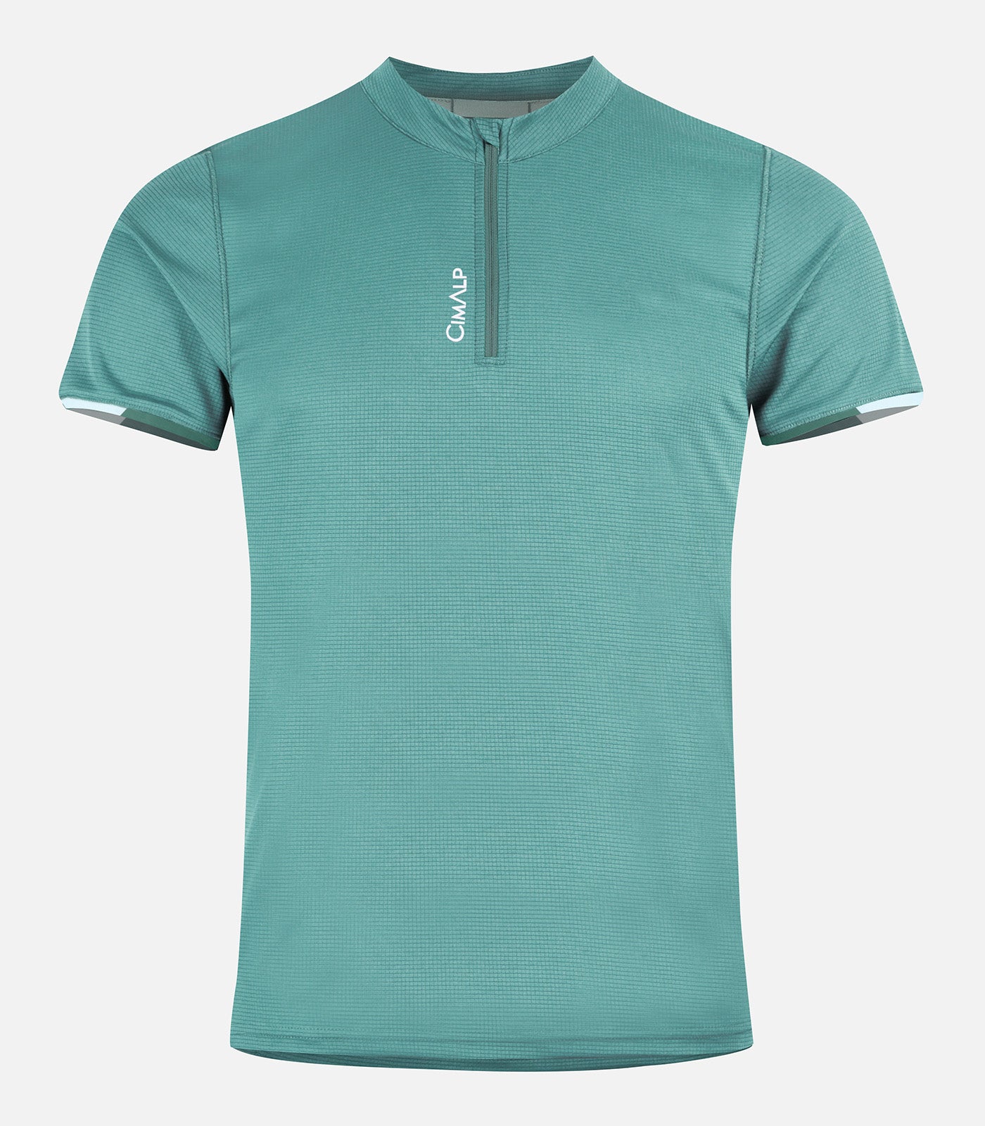 cimalp-faraut-2-h-t-shirt-trail-homme-marine-demi-zip image 2