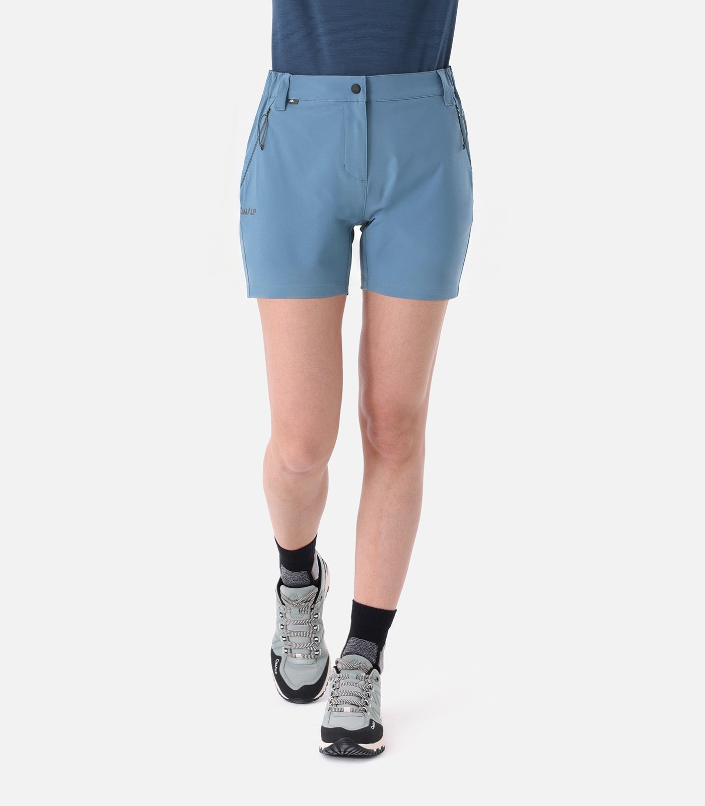 cimalp-aerra-court-3-f-short-randonn-e-femme-bleu-clair-stretch image 4