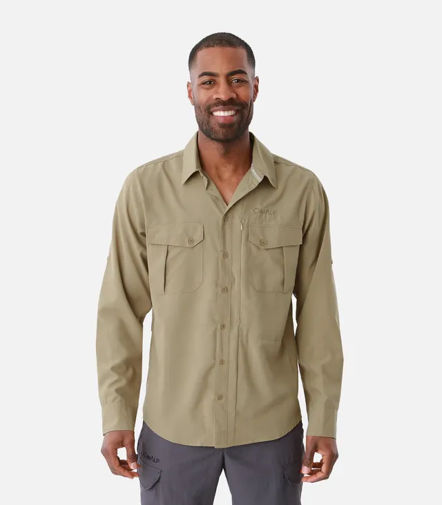 cimalp-acapulco-4-h-chemise-rando-homme-beige-m-anti-moustique image 1