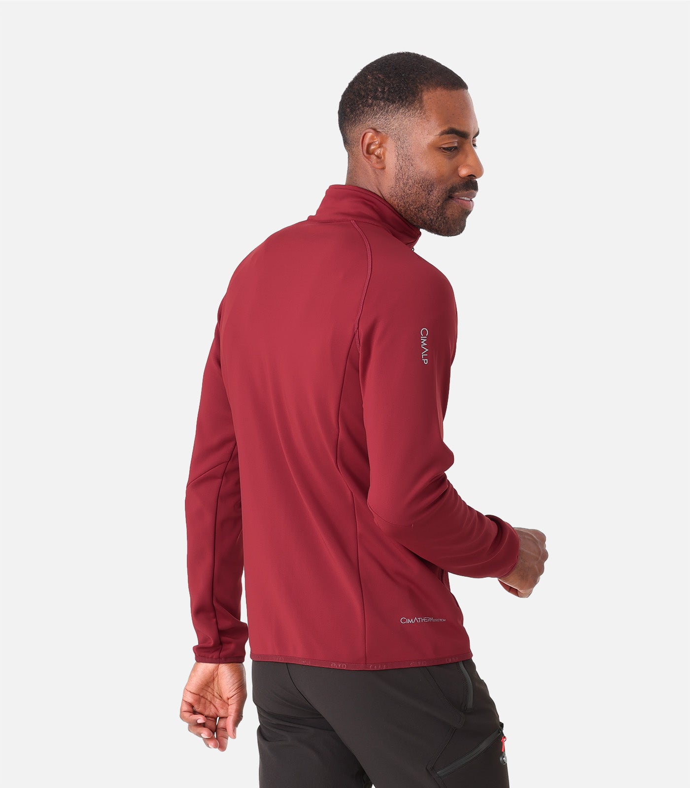 cimalp-warmit-6-h-veste-polaire-homme-coupe-vent-sapin image 8