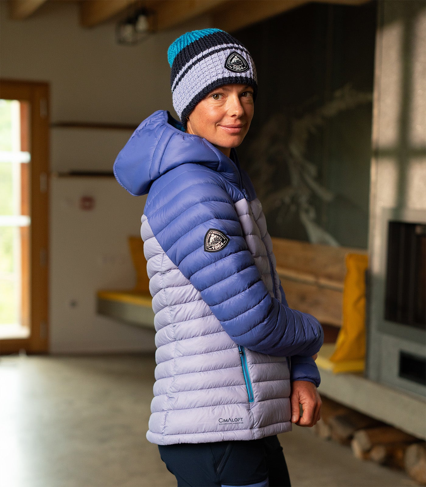 cimalp-morzine-60-doudoune-femme-lavande-capuche image 3