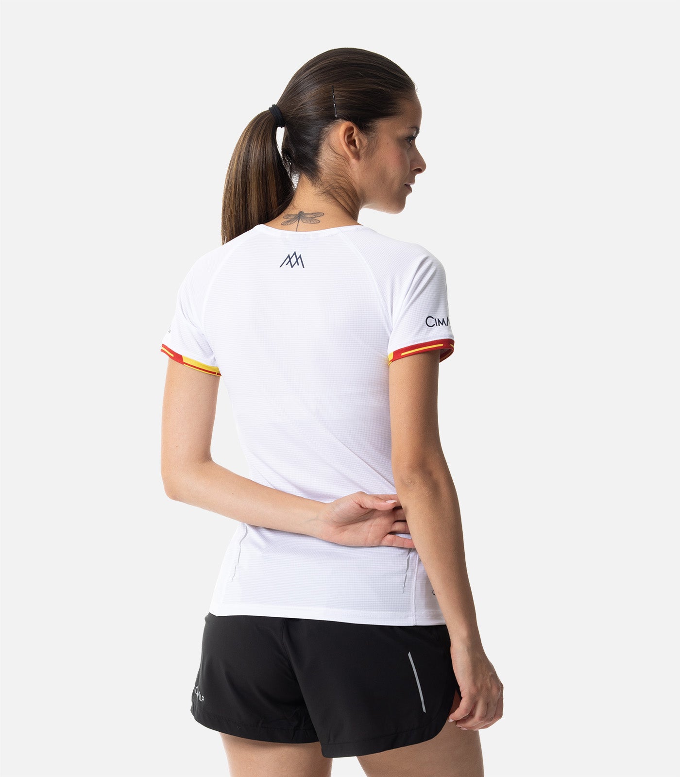 cimalp-spanish-montagnard-t-shirt-trail-blanc-femme image 4