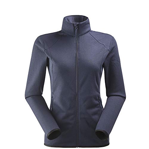eider-sidecut-jkt-w-polaire-femme-dark-night-stretch image 4