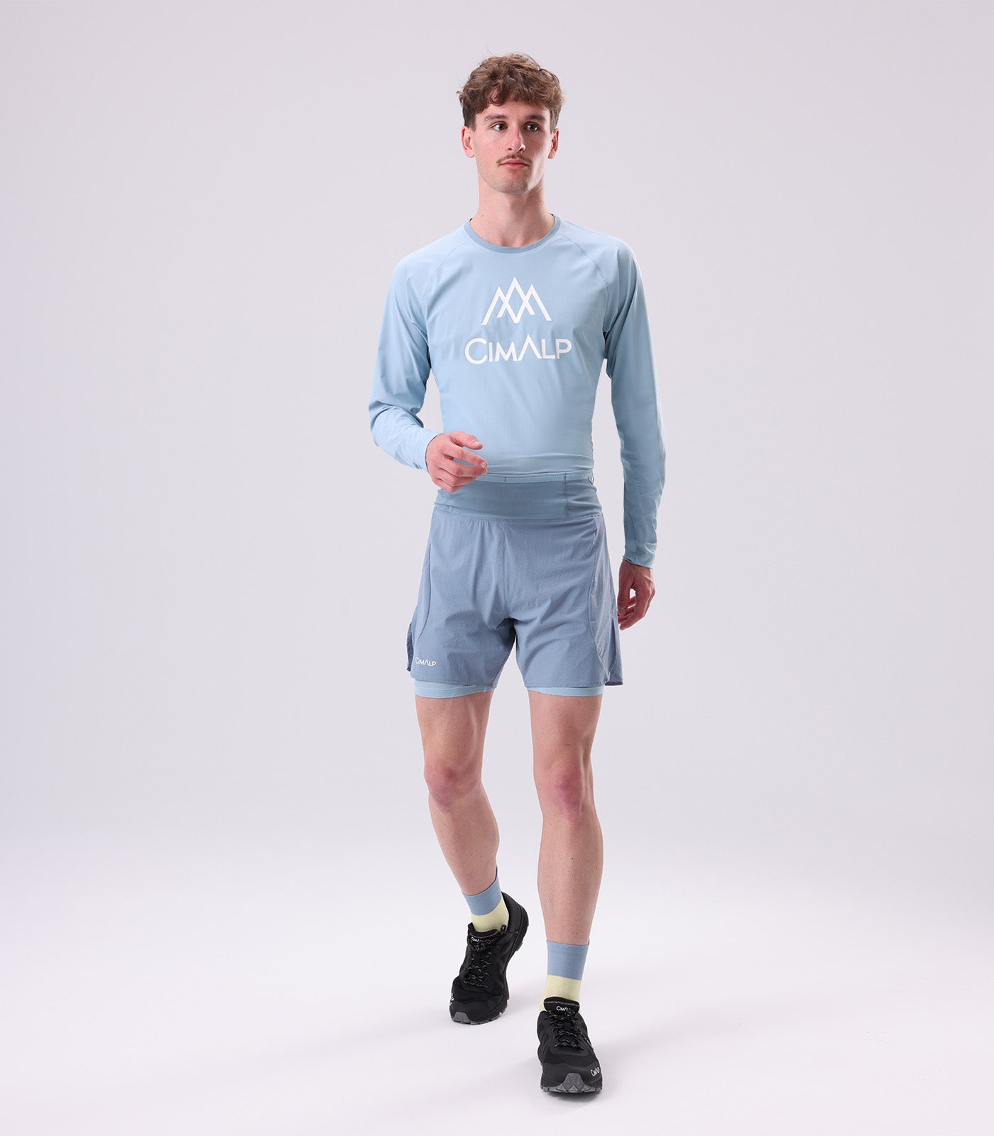 cimalp-lavaredo-2-h-team-short-trail-bleu-gris-homme image 1