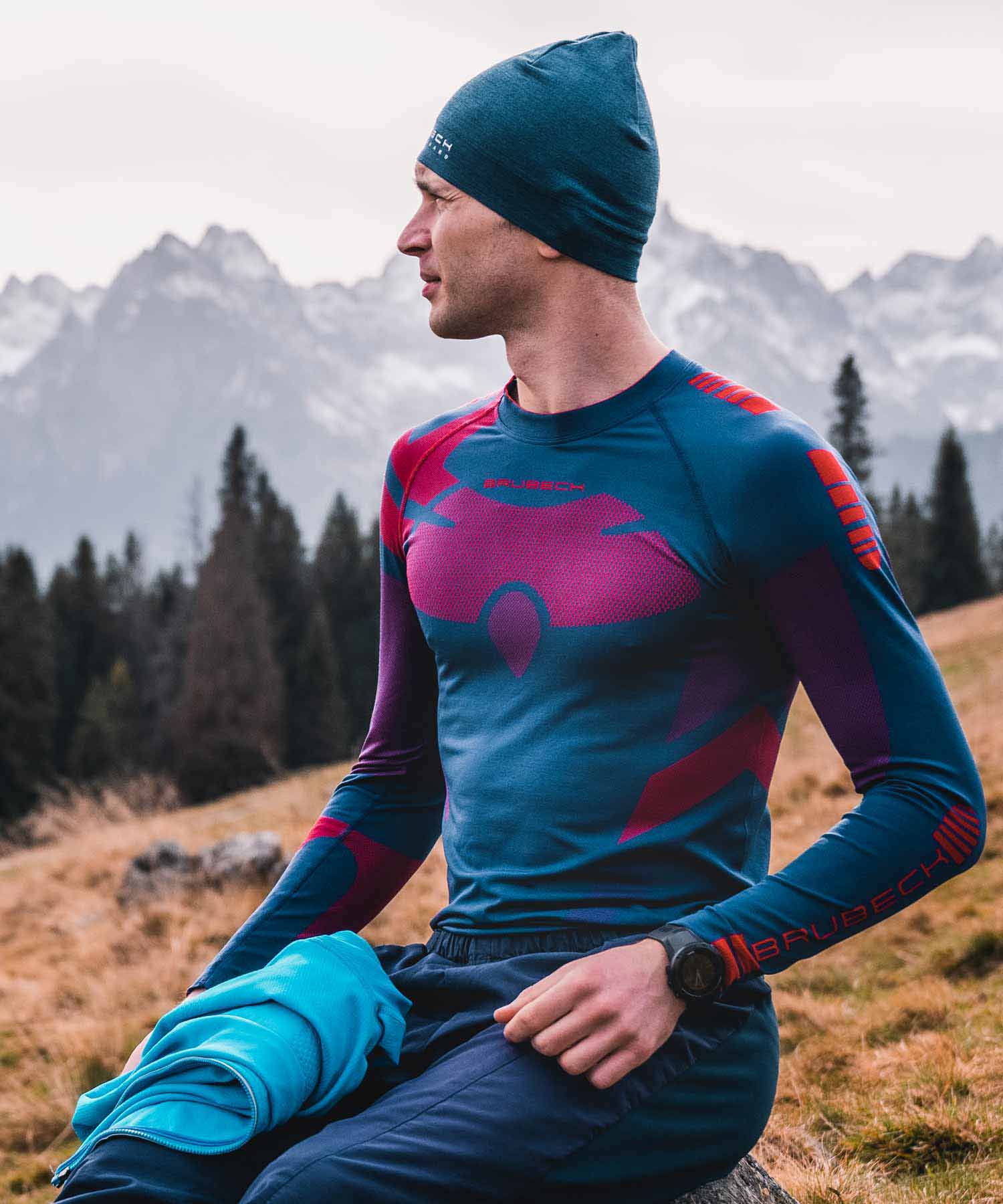 brubeck-dry-t-shirt-manche-longue-homme-running image 4