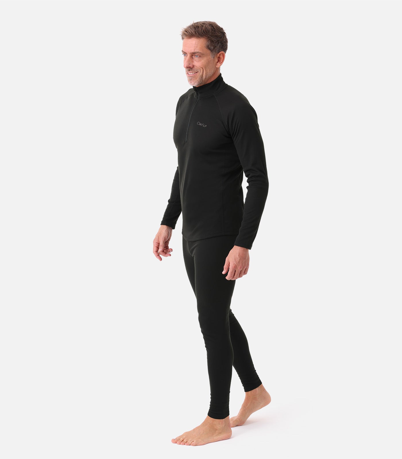 cimalp-warm-zip-5-h-sous-v-tement-thermique-homme-noir image 8