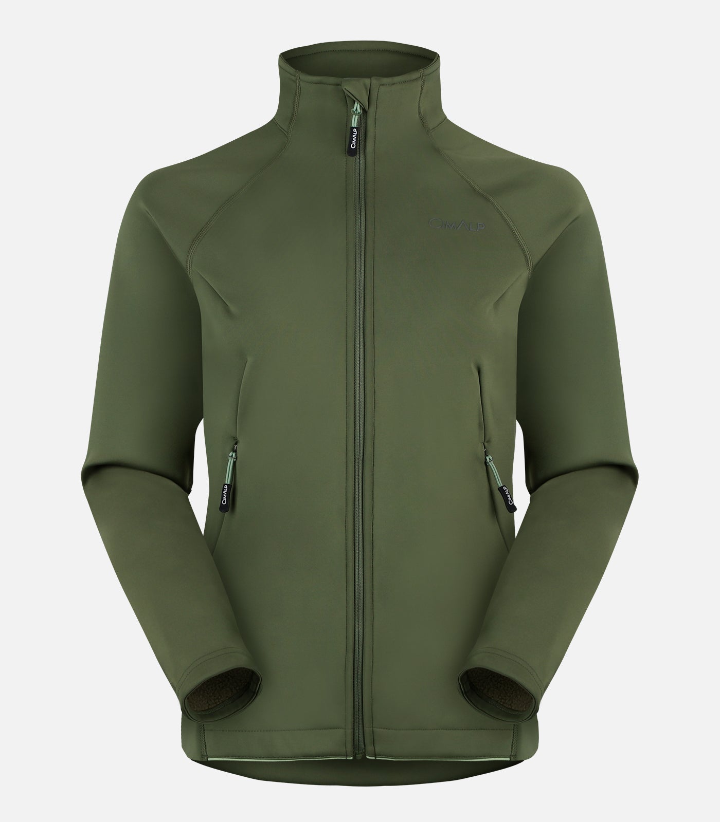 cimalp-warmit-5-f-veste-polaire-femme-vert-amande-coupe-vent image 8