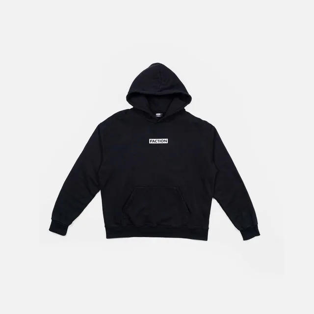 faction-logo-hoodie-sweat-capuche-coton-unisexe image 1