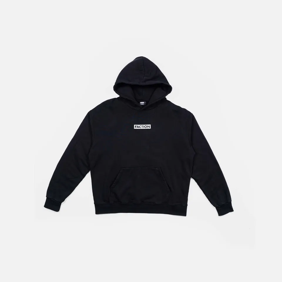 faction-logo-hoodie-sweat-capuche-coton-unisexe image 1