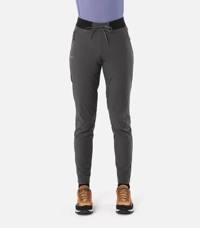 cimalp-oche-f-pantalon-randonn-e-femme-kaki-stretch image 1