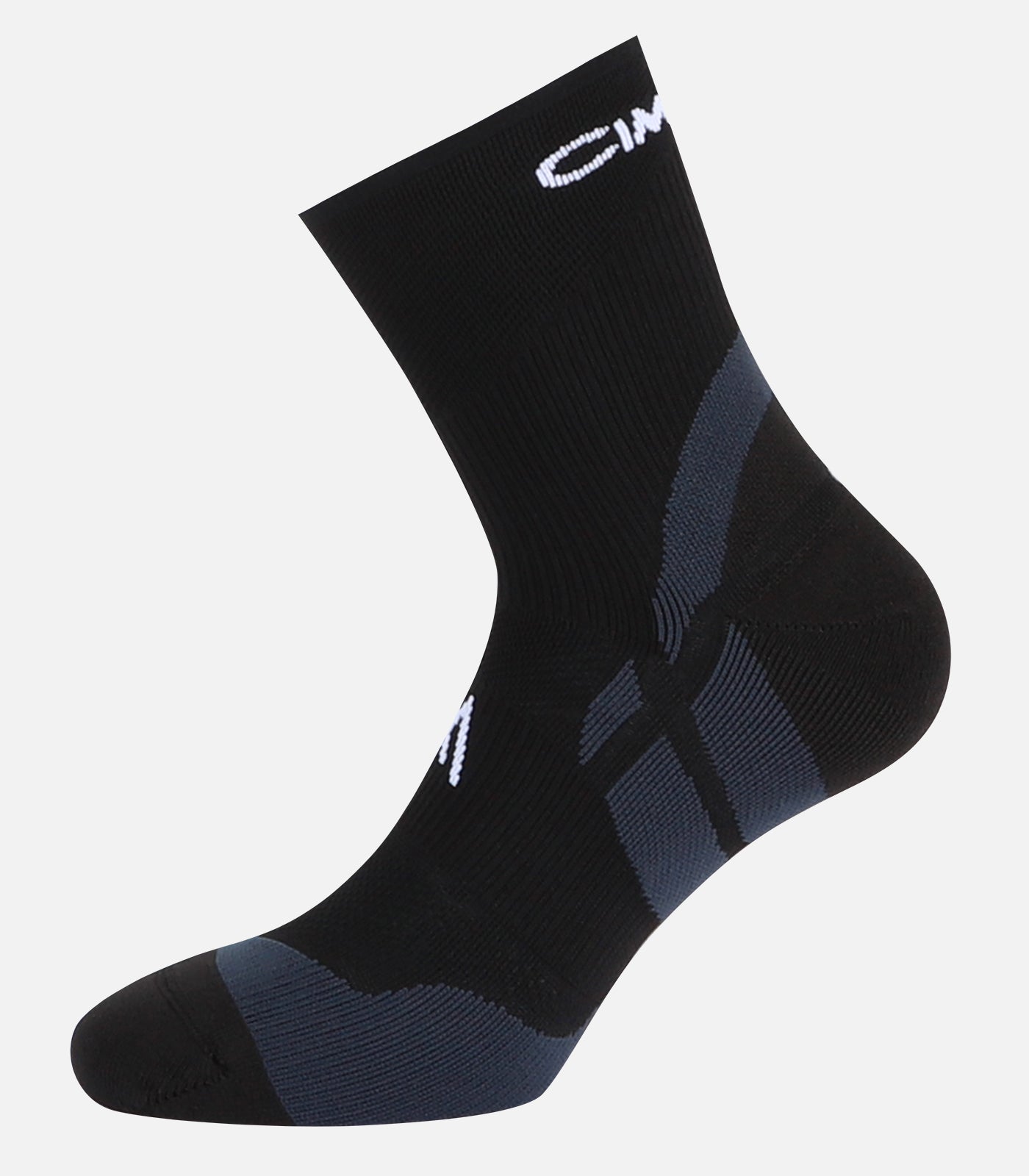 cimalp-trail-mid-chaussettes-trail-noir-orange image 4