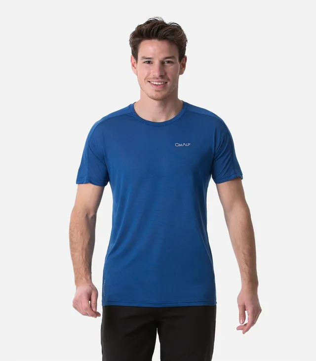 cimalp-eiger-2-h-t-shirt-rando-homme-bleu-upf40 image 1