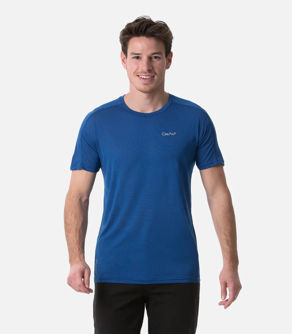 cimalp-eiger-2-h-t-shirt-rando-homme-bleu-upf40 image 1