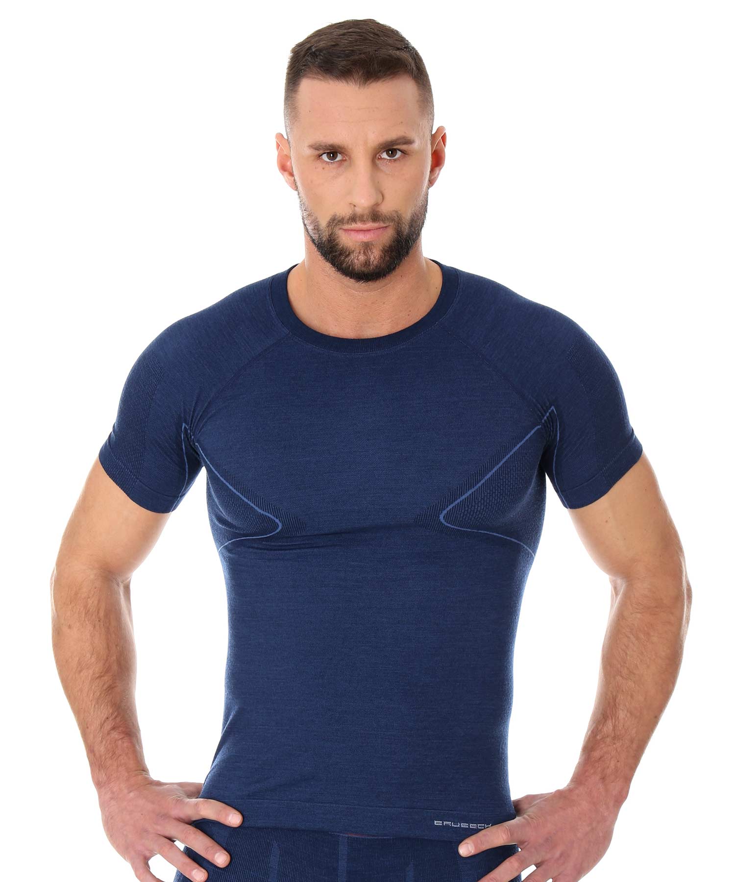 brubeck-active-wool-t-shirt-merino-homme-manche-courte image 4