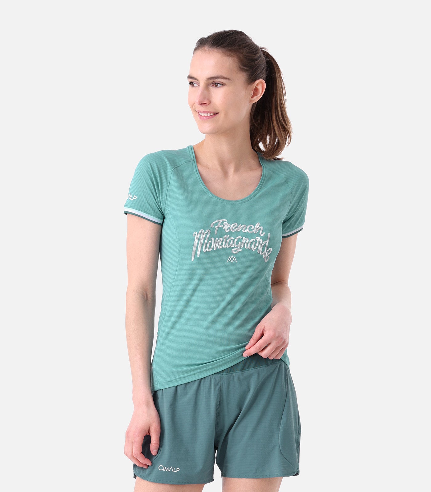 cimalp-la-fran-aise-2-f-t-shirt-trail-femme-rose-respirant image 4