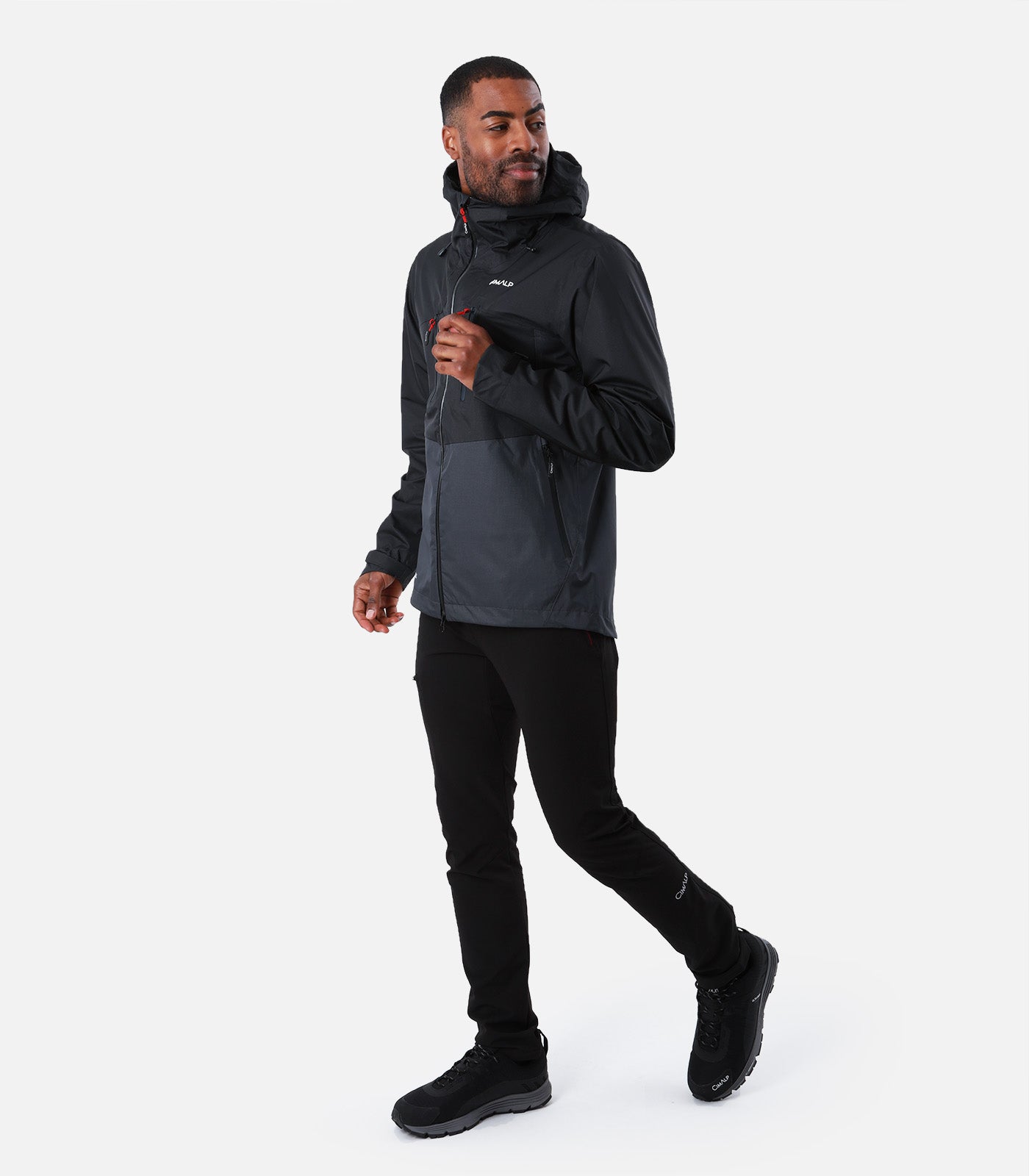 cimalp-cosmiques-2-h-veste-imperm-able-homme-kaki-hardshell image 3