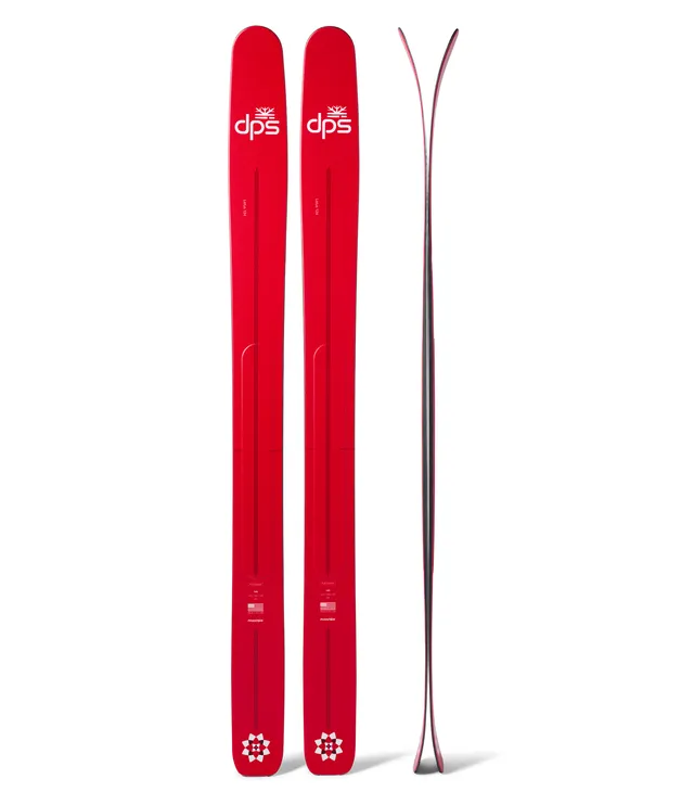 dps-lotus-124-ski-poudreuse-heritage-red-178-cm image 1
