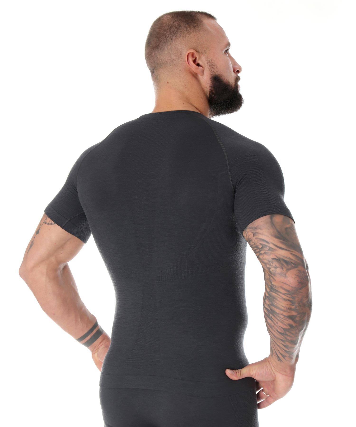 brubeck-active-wool-t-shirt-merino-homme-manche-courte image 8