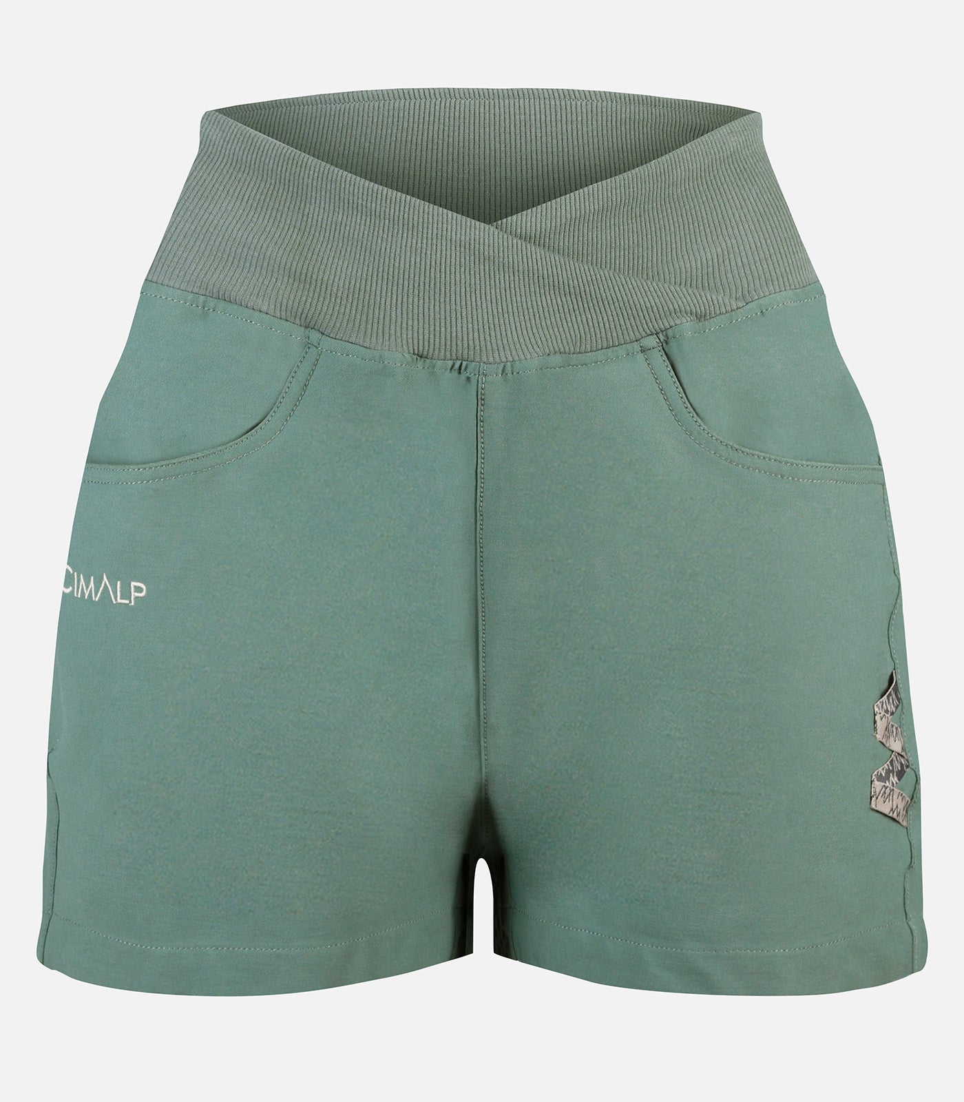 cimalp-ossau-f-short-escalade-femme-bleu-stretch-r-sistant image 4
