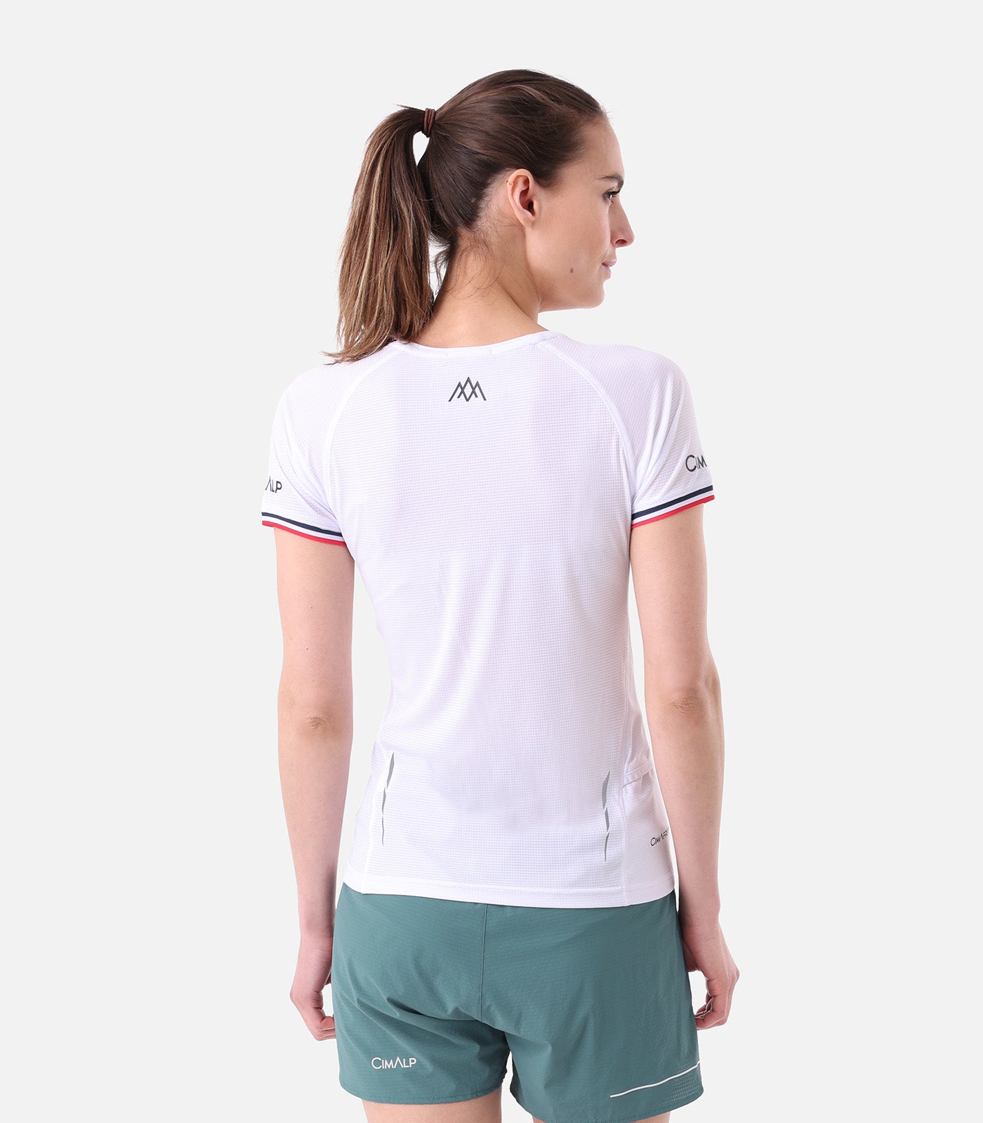 cimalp-la-fran-aise-2-f-t-shirt-trail-femme-rose-respirant image 3