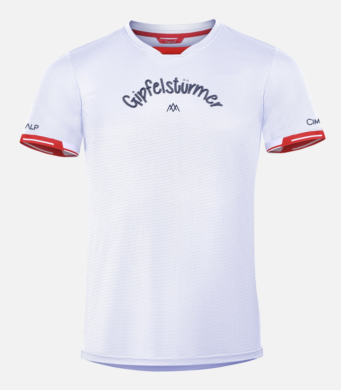 cimalp-german-montagnard-t-shirt-trail-homme-blanc-100g image 2