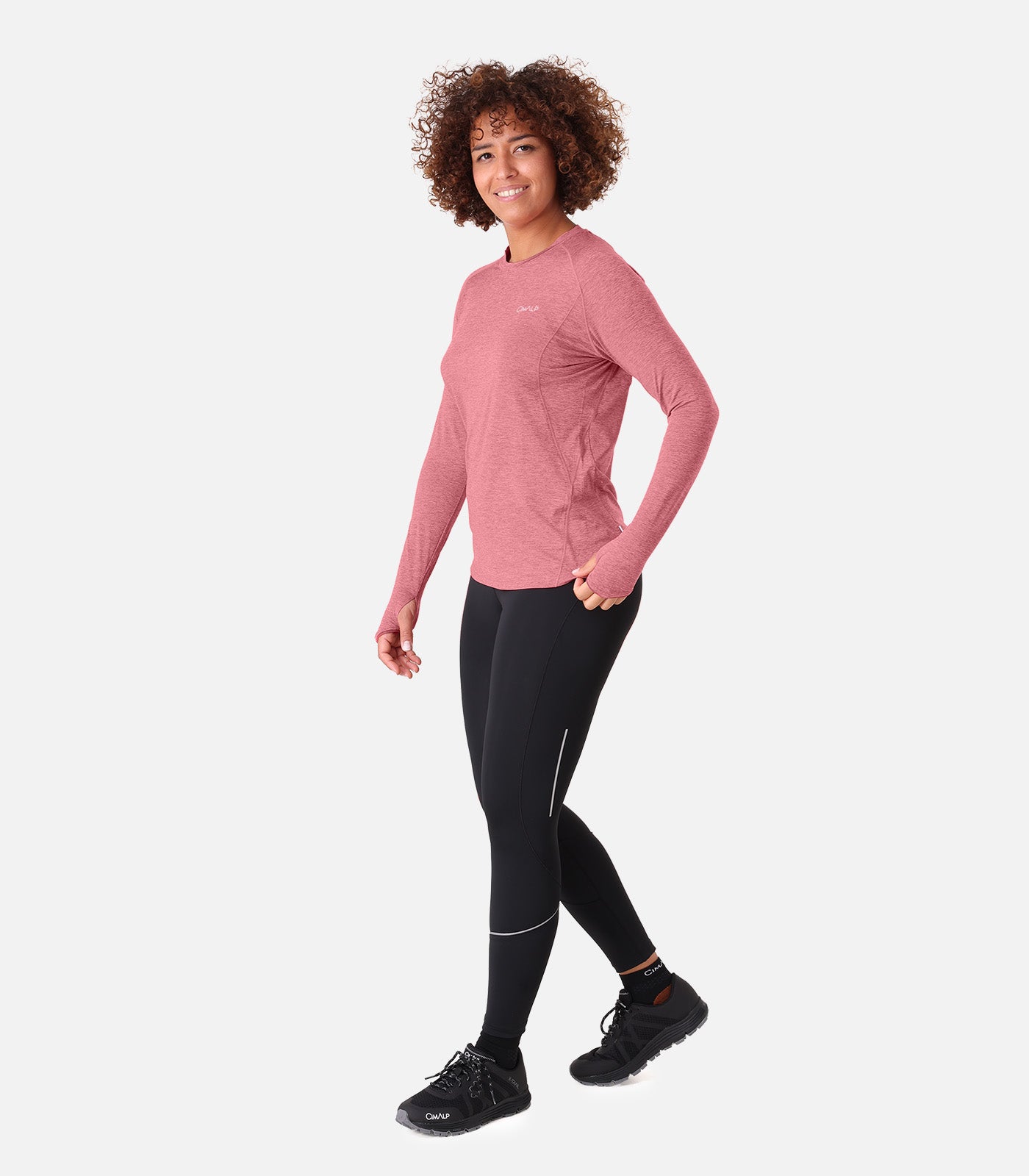 cimalp-huez-f-t-shirt-manches-longues-femme-rose image 3