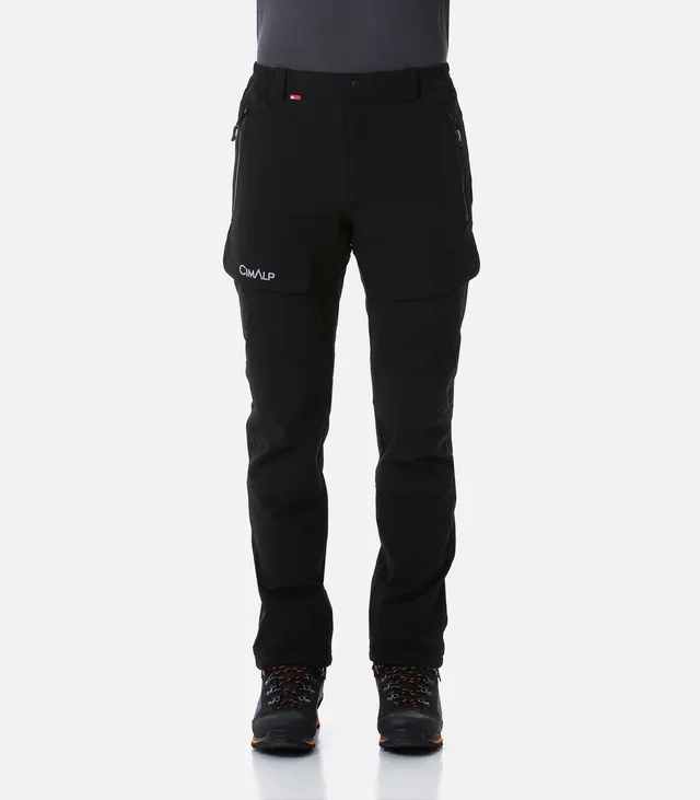 cimalp-laos-6-pantalon-rando-homme-noir-stretch-renforts image 1