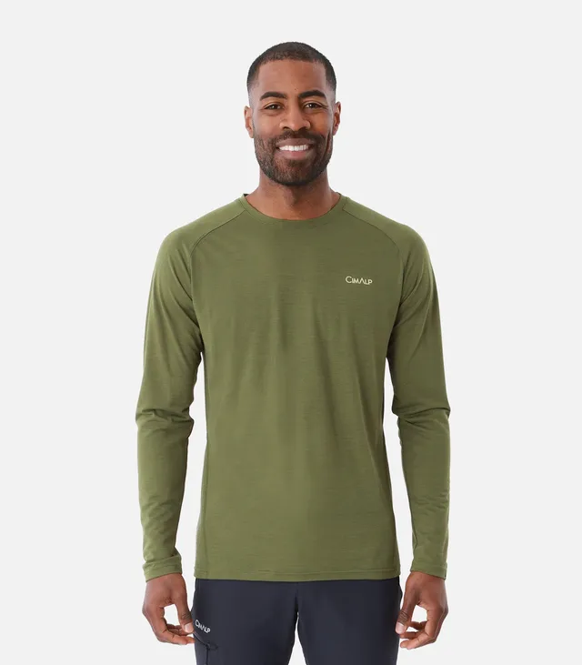 cimalp-charvin-3-h-t-shirt-rando-homme-bordeaux image 1
