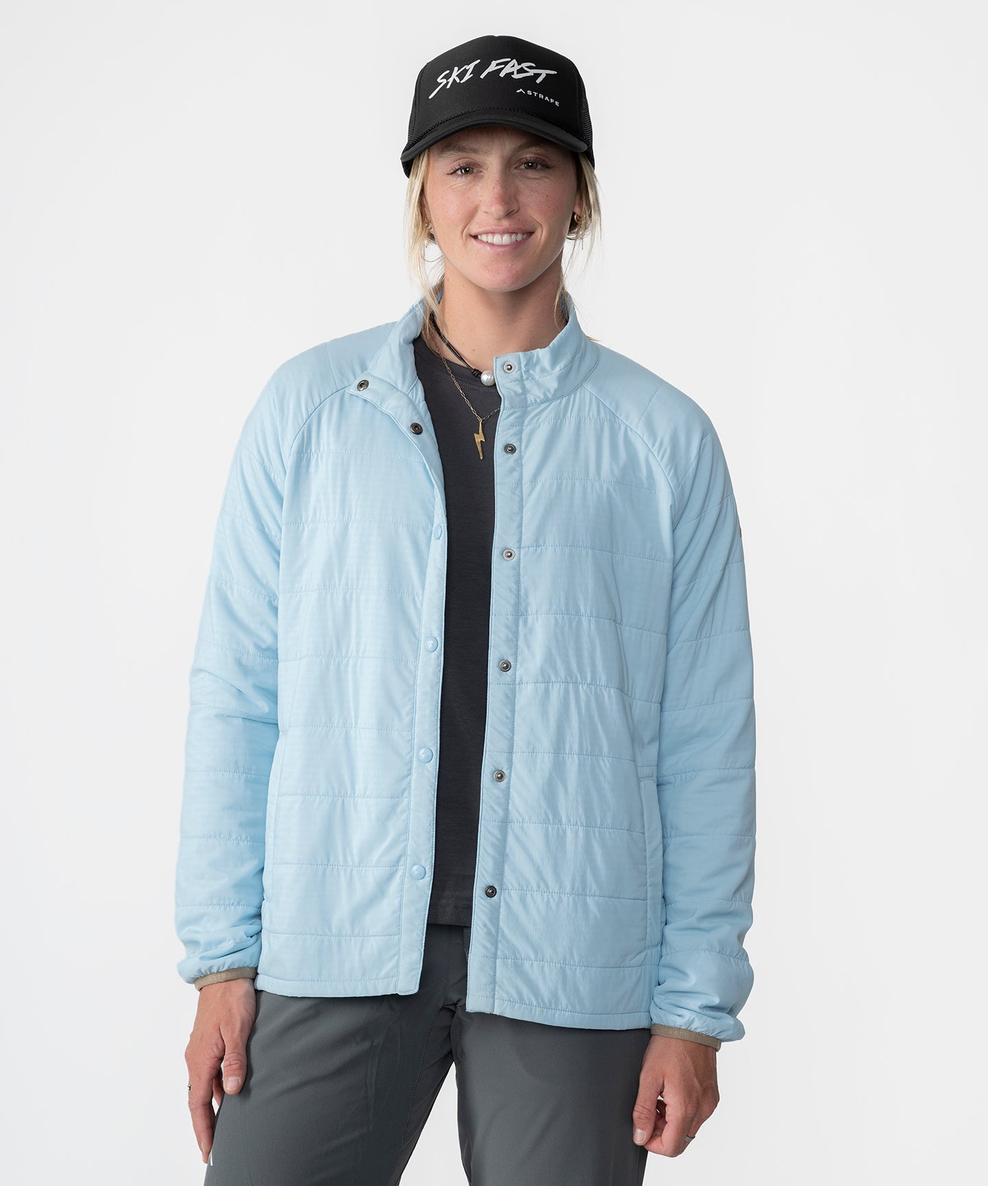 strafe-highlands-veste-isolante-femme-bleue-m image 6