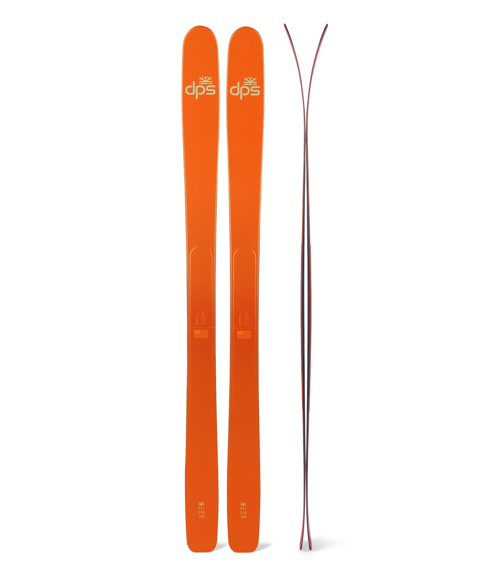 dps-kaizen-100-ski-171-cm-solar-flare-polyvalent image 1