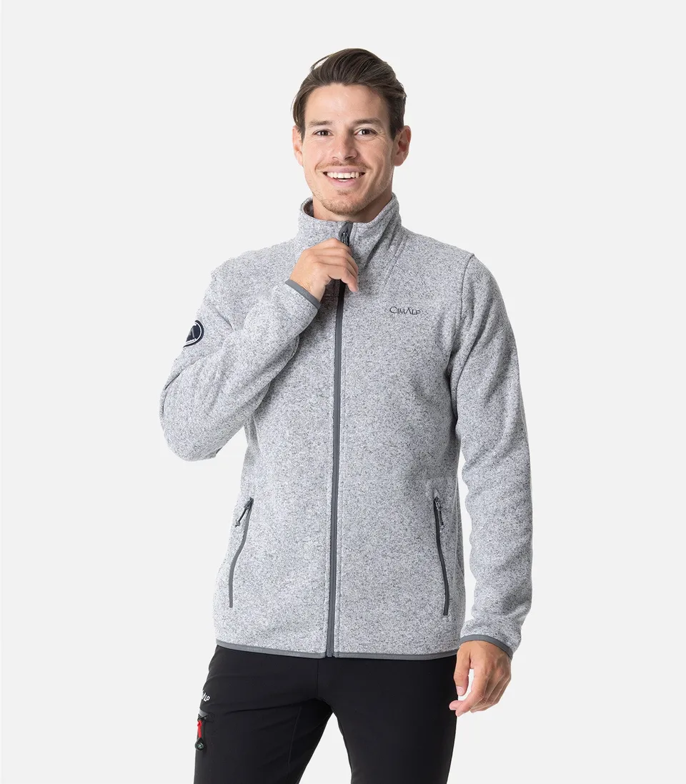 cimalp-royans-4-h-polaire-homme-aspect-laine-recycl-e image 1