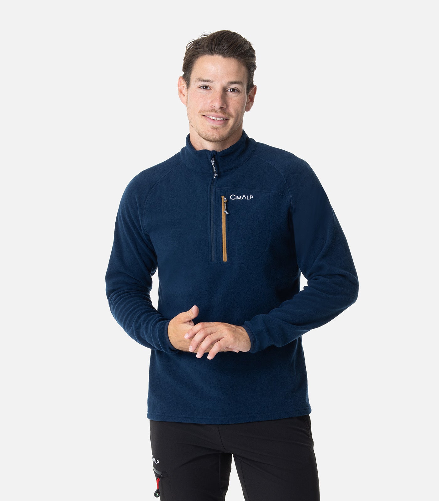 cimalp-adelie-5-h-veste-polaire-homme-kaki-recycl-e-chaude image 7