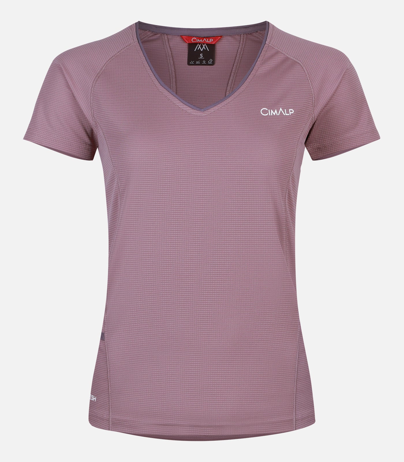 cimalp-boreon-2-f-t-shirt-trail-femme-parme image 2