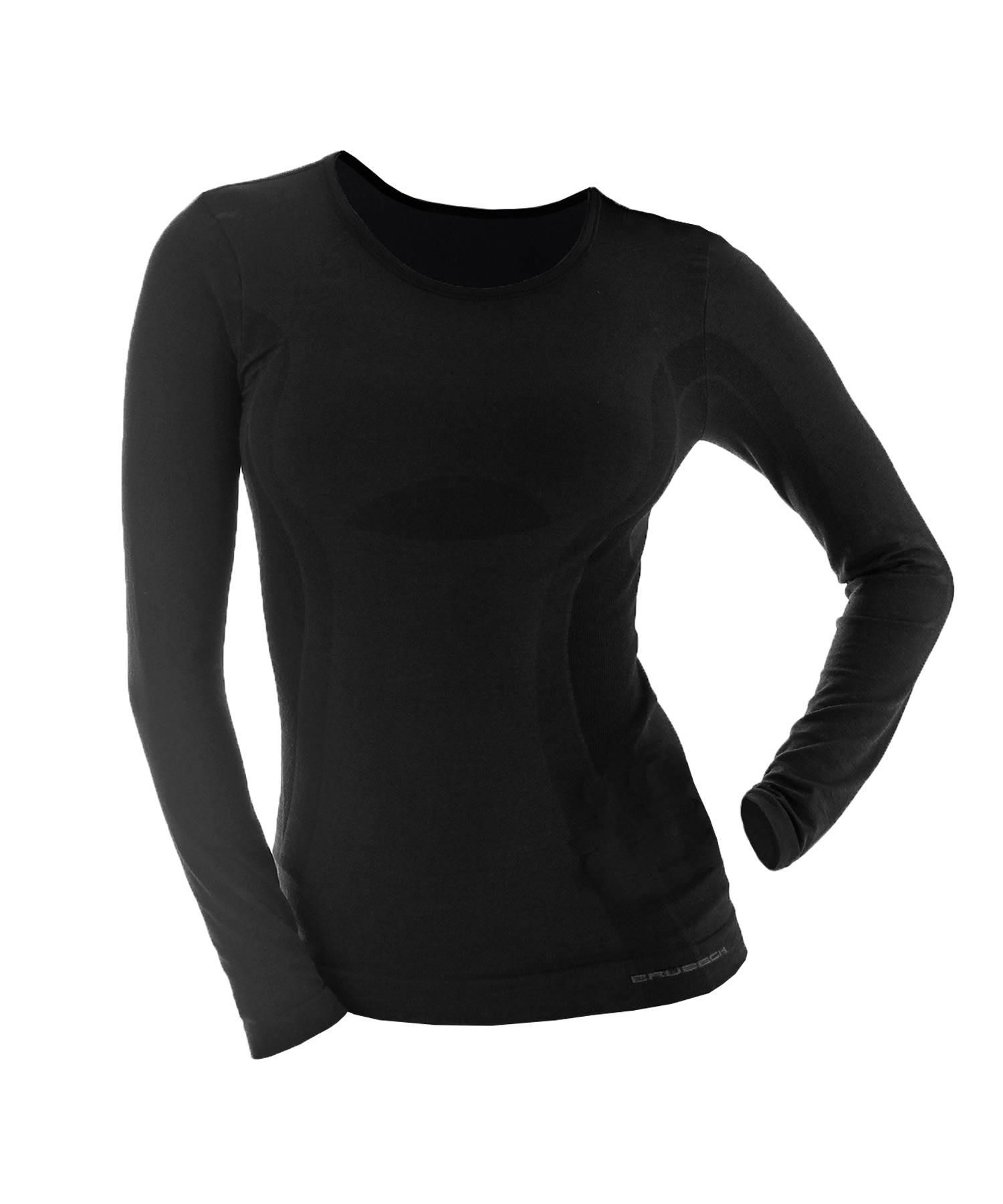 brubeck-comfort-wool-femme-haut-manches-longues-m-rinos-thermique image 6