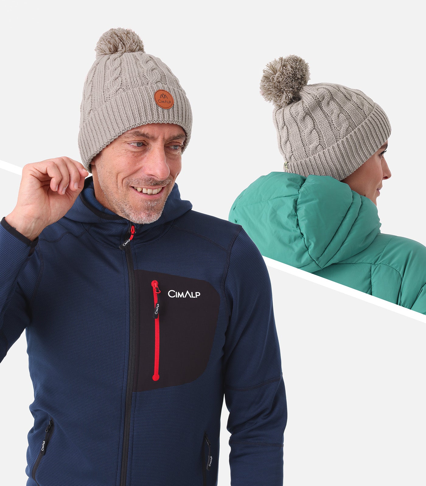 cimalp-perfia-bonnet-m-rinos-gris-taille-unique image 3