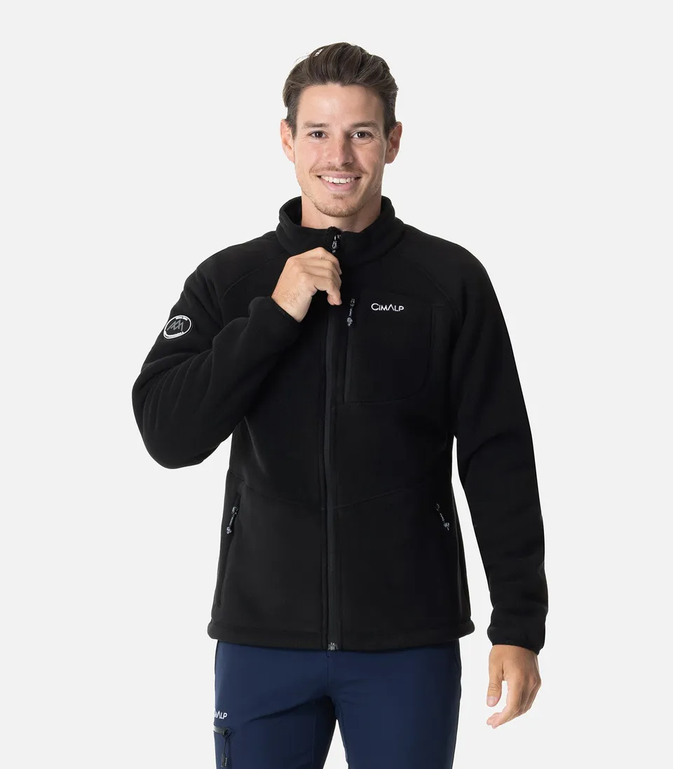 cimalp-canada-6-polaire-homme-noir-extra-chaud-620g image 1