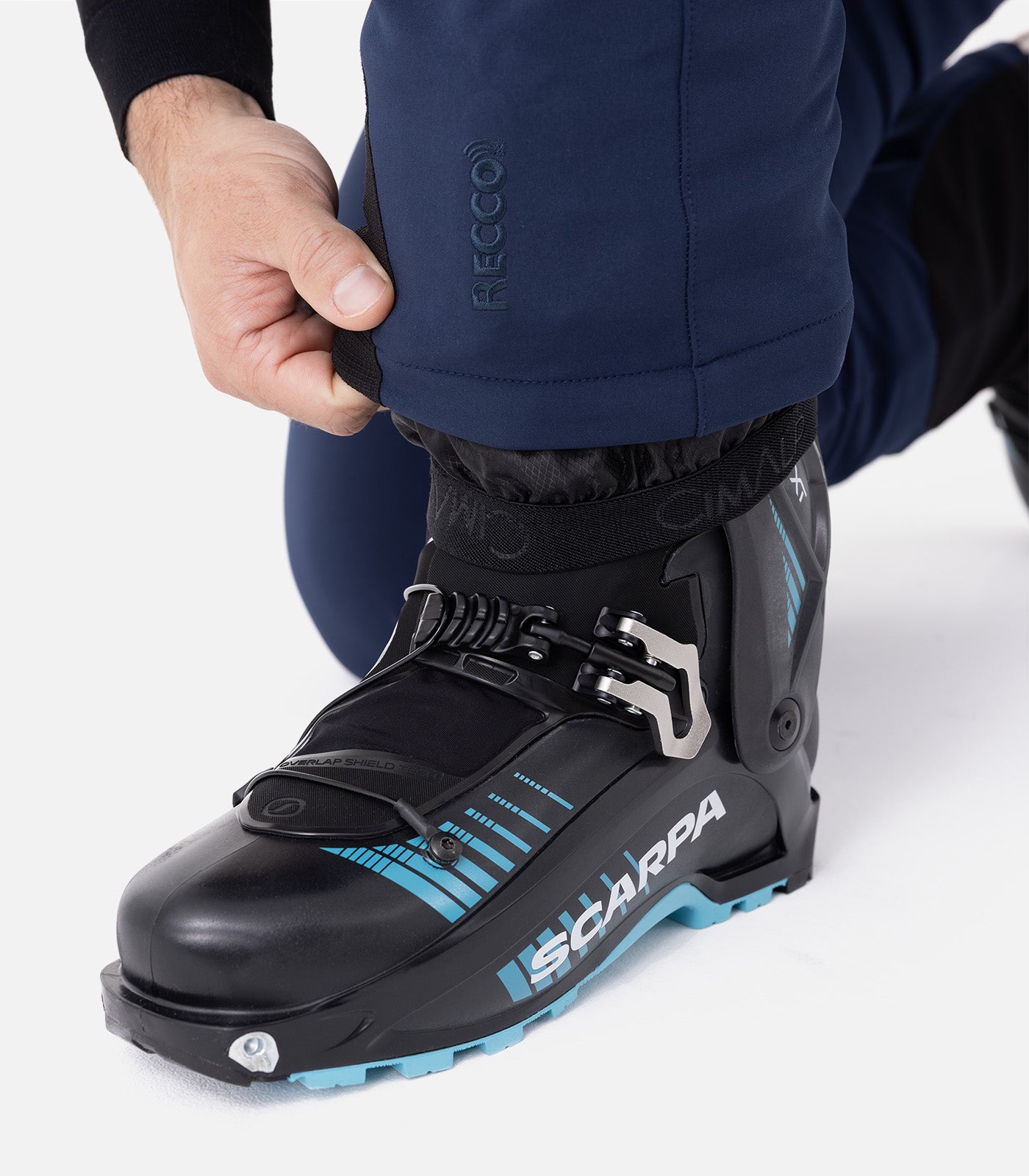 cimalp-snow-pant-court-4-h-pantalon-ski-court-noir image 6