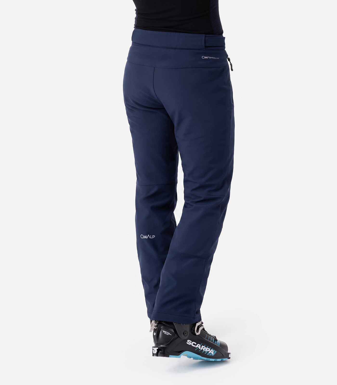 cimalp-snow-pant-court-4-h-pantalon-ski-court-noir image 4