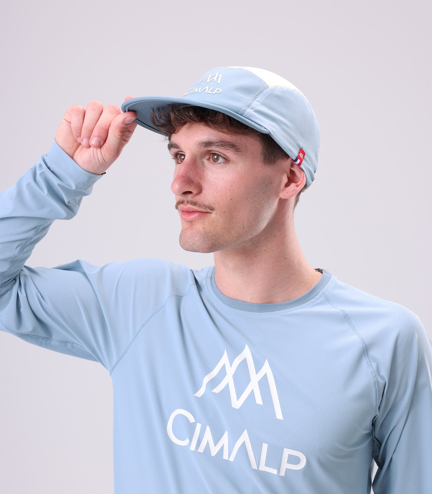 cimalp-5-panel-cap-team-casquette-trail-jaune-l-g-re-47g image 5