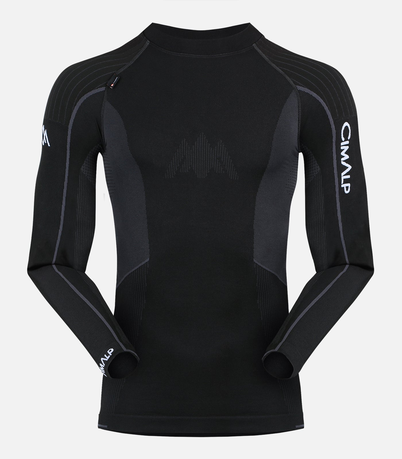 cimalp-seamless-top-sous-v-tement-thermique-homme-noir image 2