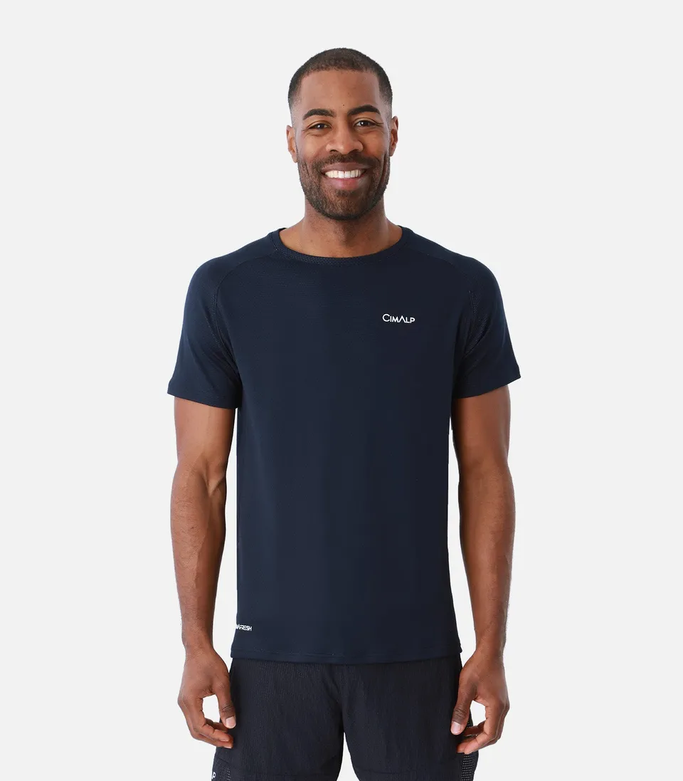 cimalp-venturi-6-h-t-shirt-trail-homme-rouge-respirant image 1