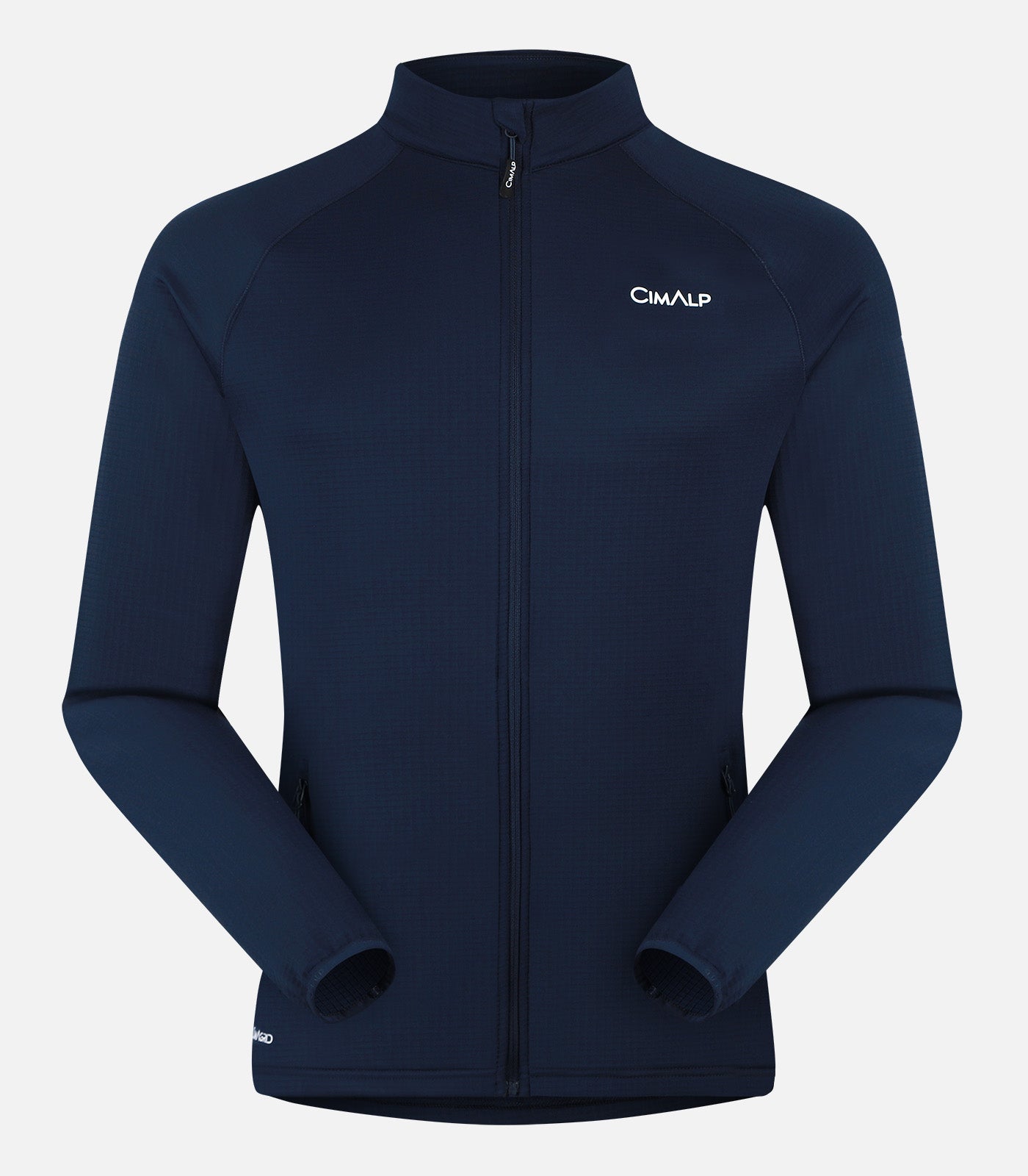 cimalp-chiran-h-veste-polaire-homme-bordeaux-respirante image 2