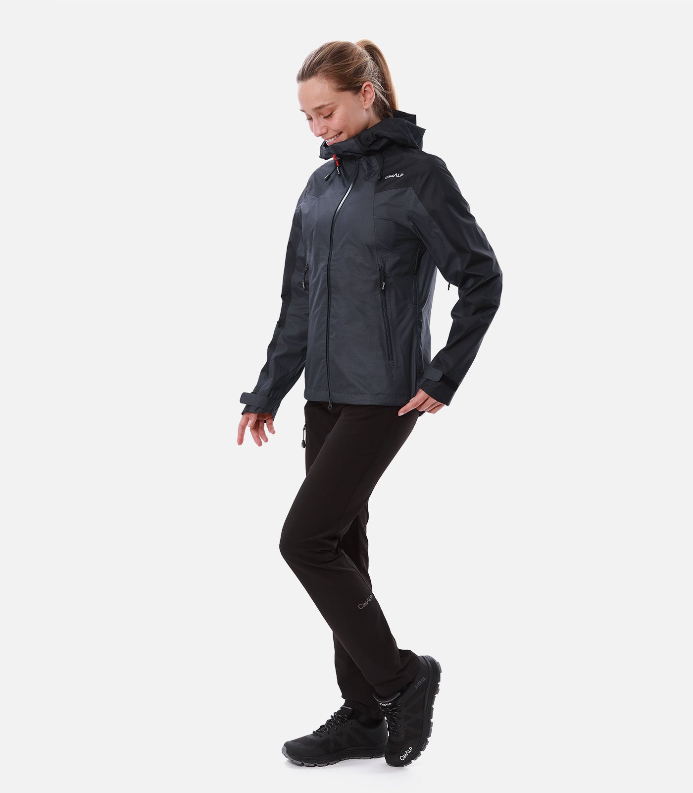 cimalp-cosmiques-2-f-veste-imperm-able-rouge-hardshell-femme image 3