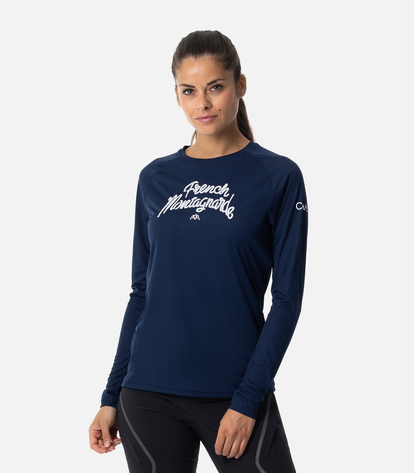 cimalp-la-fran-aise-ls-t-shirt-trail-femme-parme-manches-longues image 1