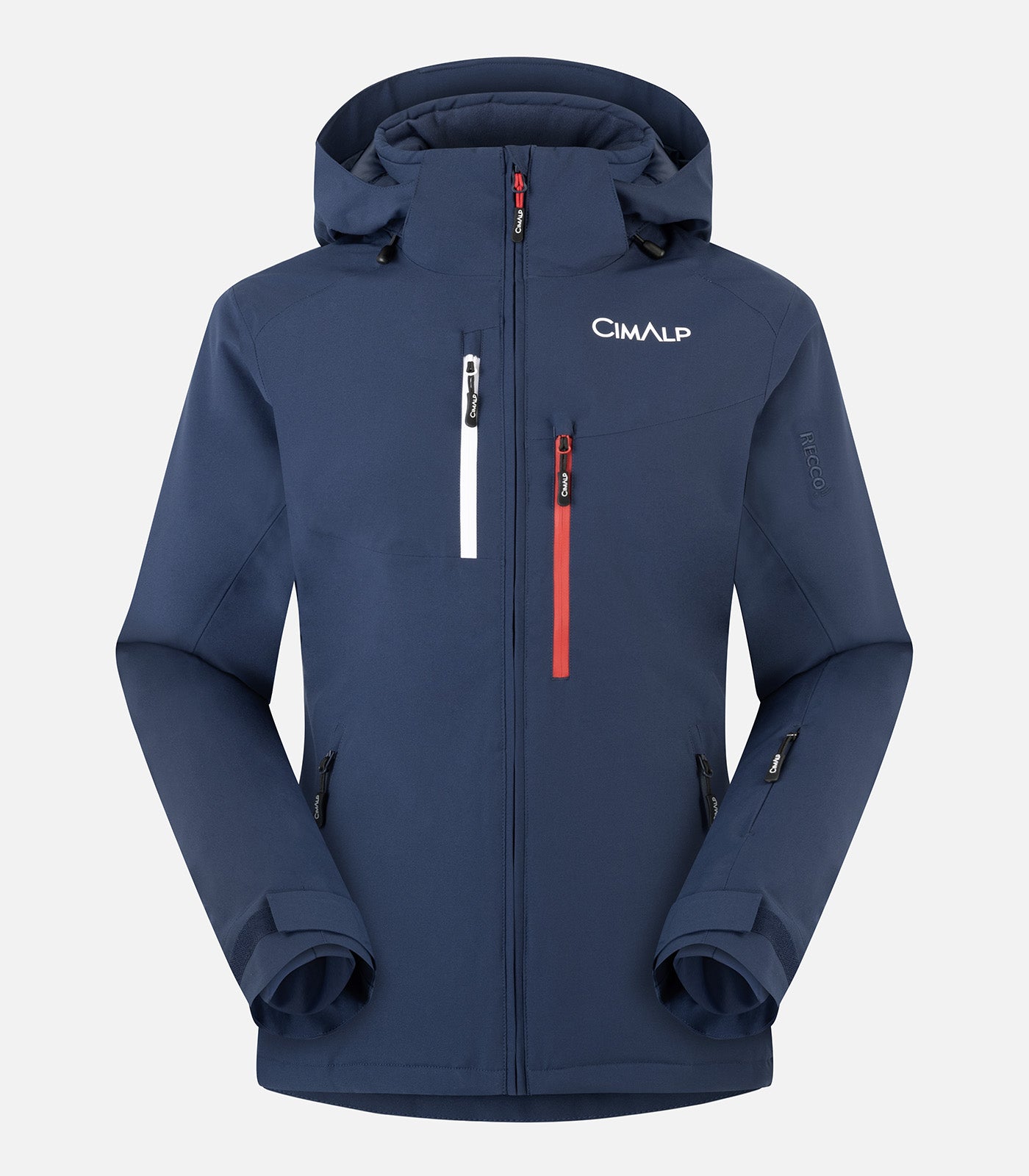 cimalp-oisans-3-f-veste-de-ski-femme-rouge-stretch-imperm-able image 2