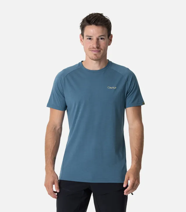 cimalp-clapier-3-h-t-shirt-rando-homme-bleu-respirant image 1