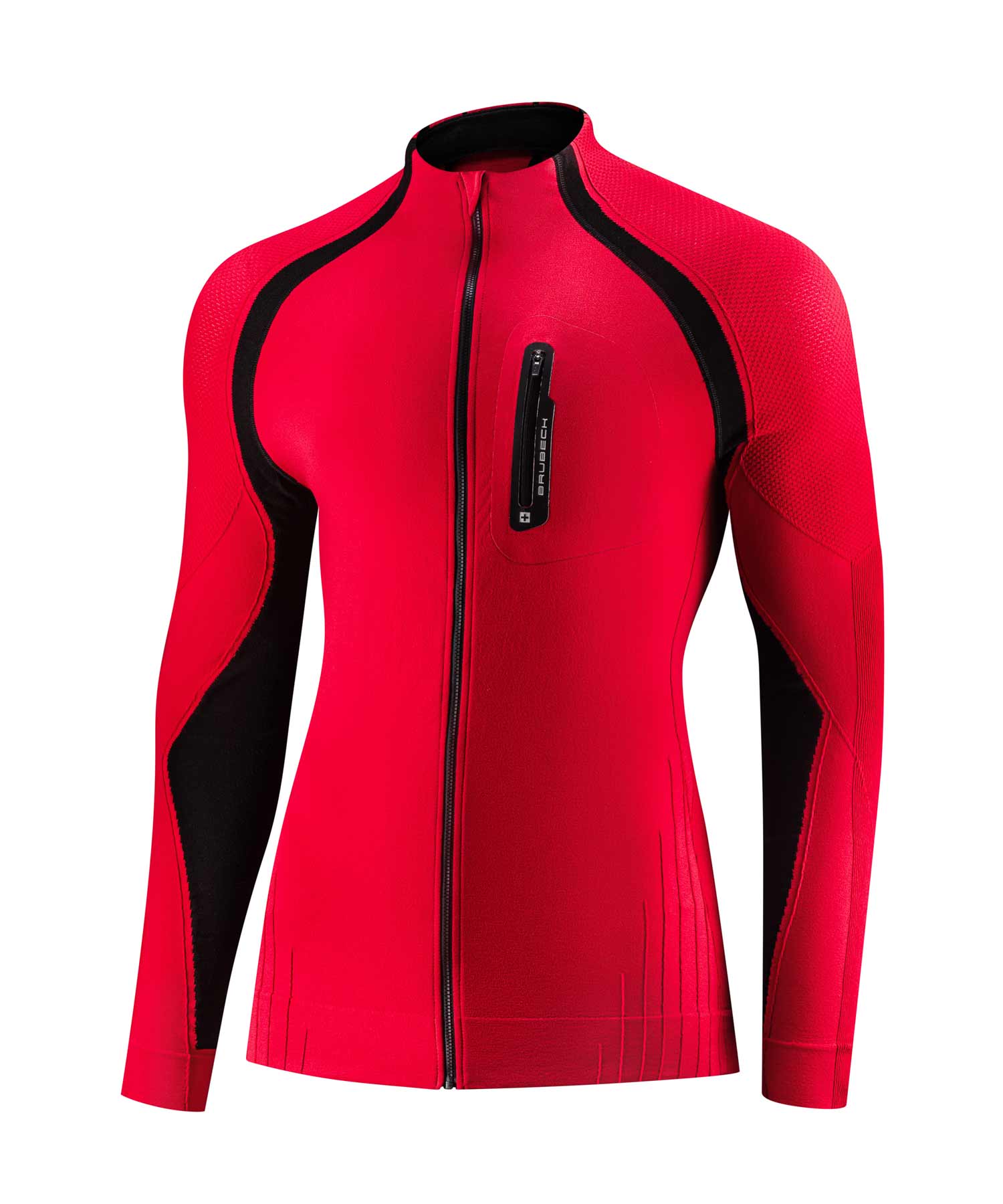 brubeck-athletic-active-pro-sweat-zipp-homme-thermique image 3