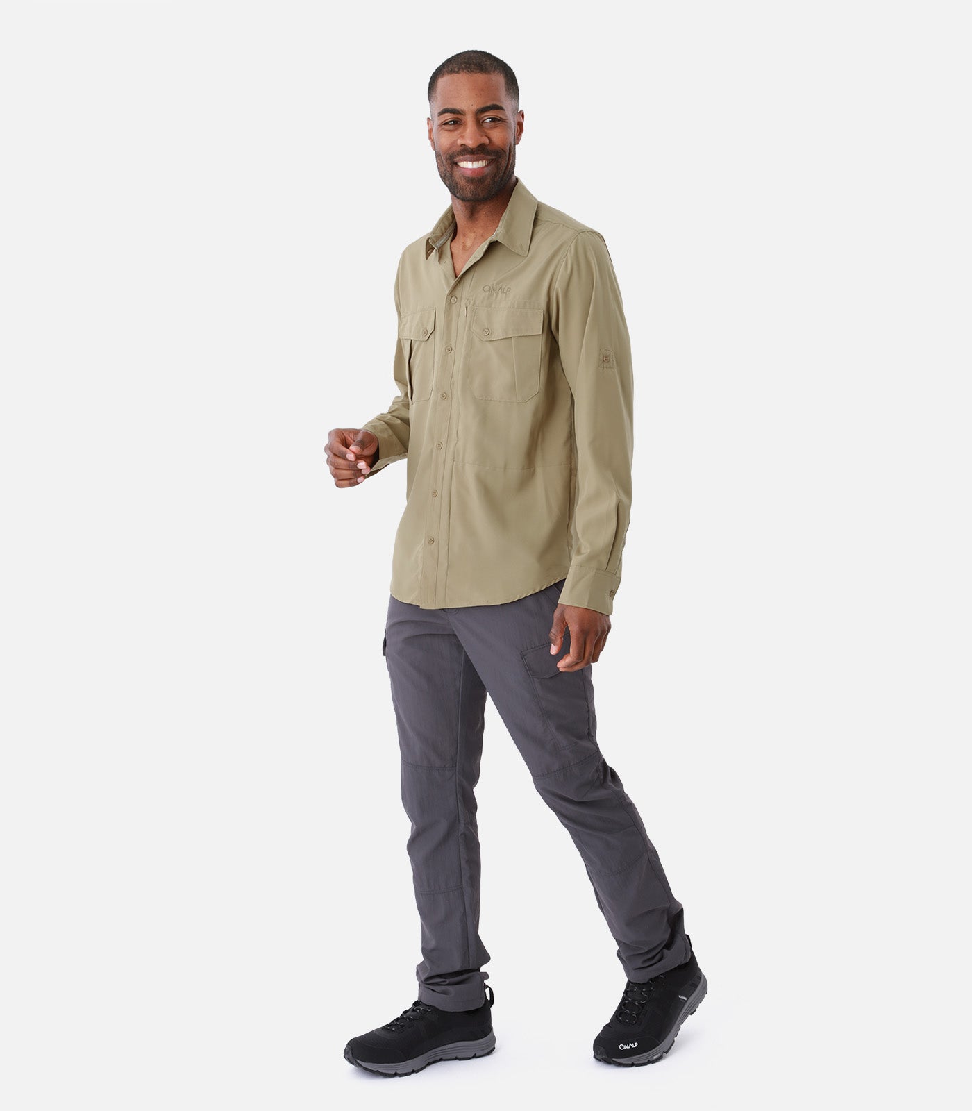 cimalp-acapulco-4-h-chemise-rando-homme-beige-m-anti-moustique image 3